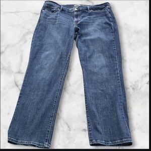 Levi's Women's Classic Straight Plus Jeans in Deep Blue (Size:20W)